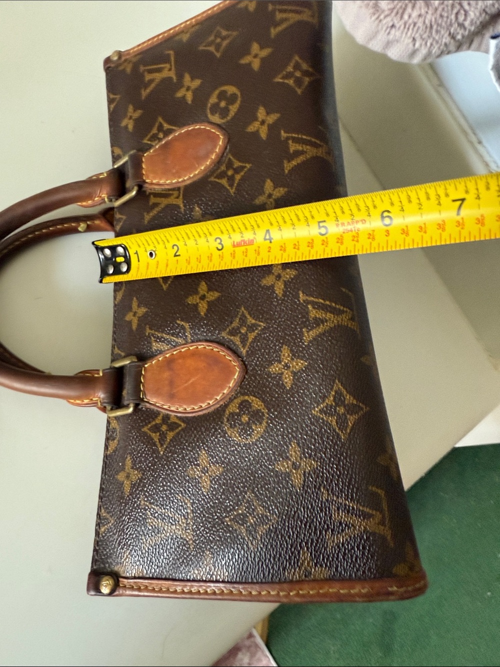 Louis Vuitton Brown Monogram Clutch - Picture 11 of 11